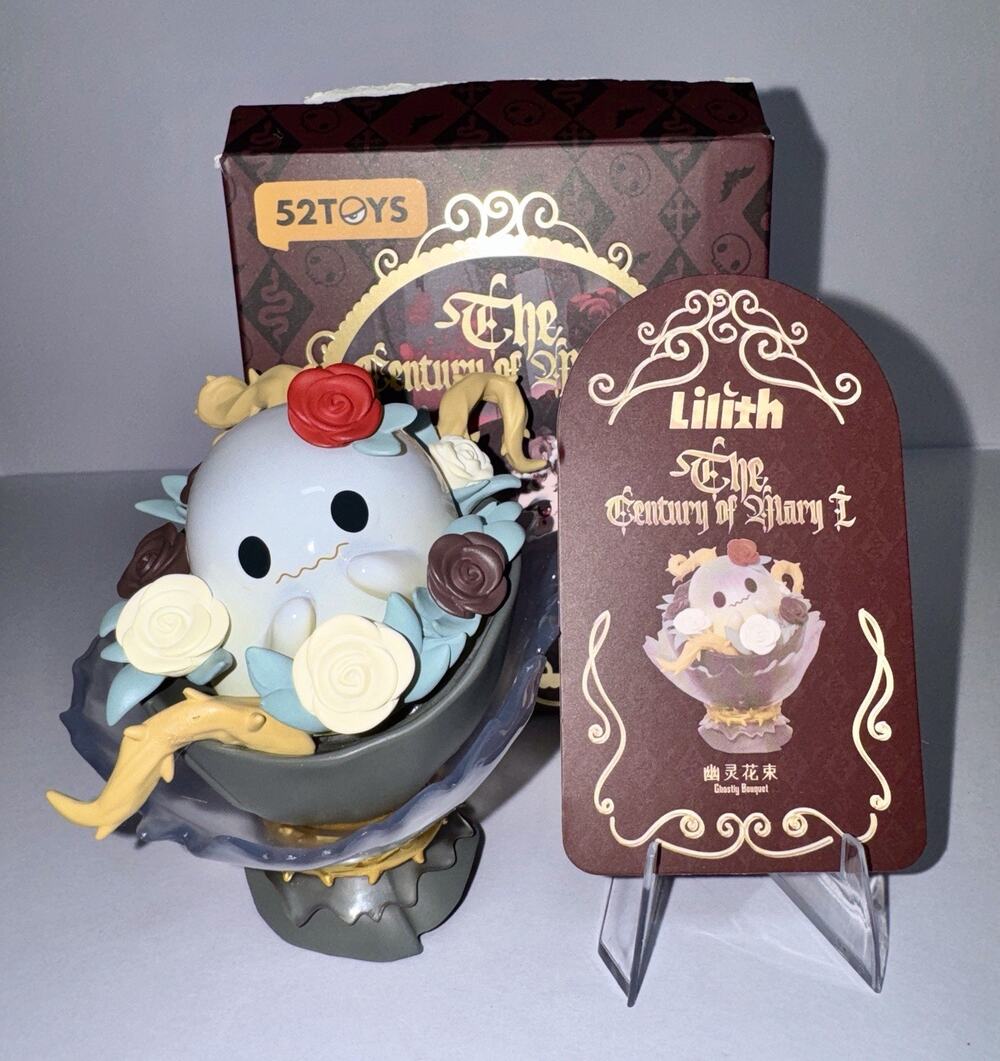 52TOYS Lilith The Century of Mary Confirmed Blind Box Figure Ghostly Bouquet